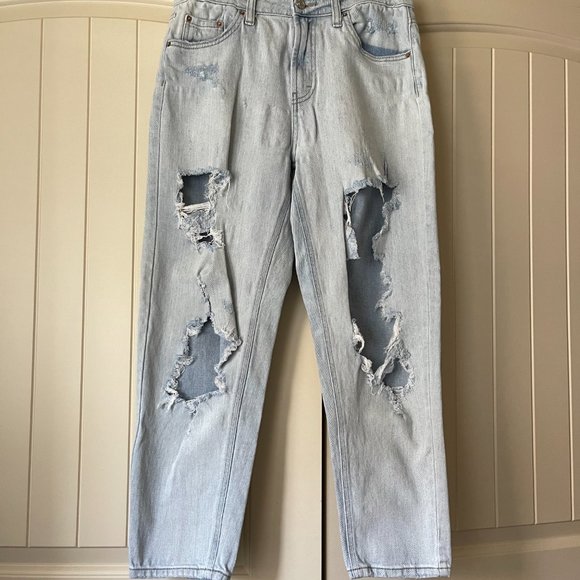 Blue Ripped Jeans - Picture 2 of 9